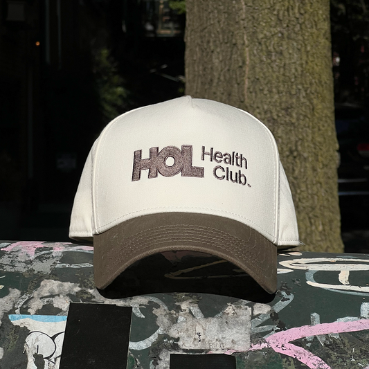 Walnut / Cream Two-Tone H.H.C. Hat
