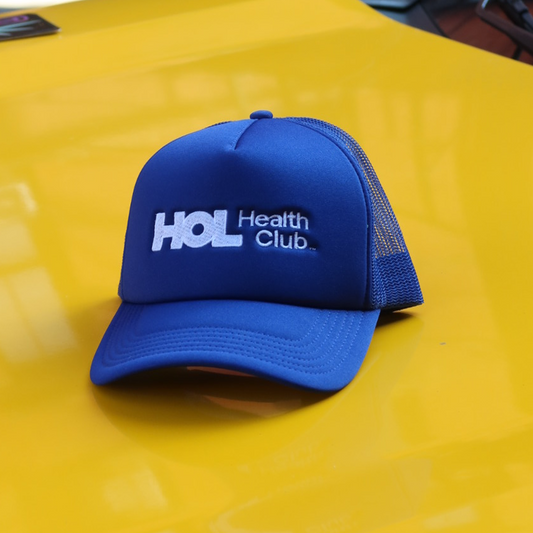 Blue H.H.C. Foam Trucker Hat