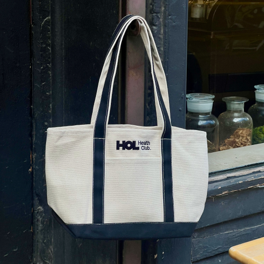 Black / Cream H.H.C. Two-Tone Tote