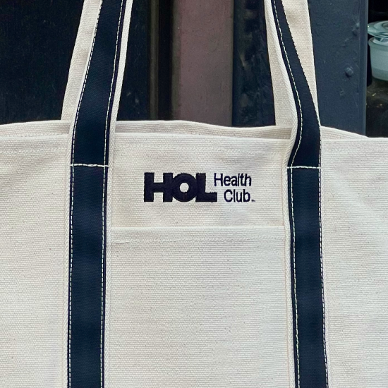 Black / Cream H.H.C. Two-Tone Tote