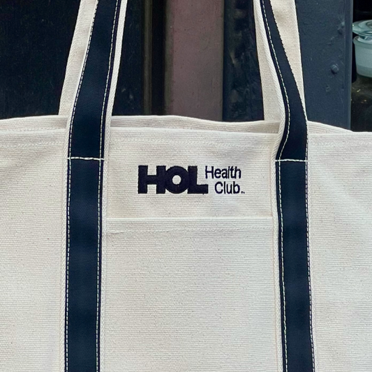 Black / Cream H.H.C. Two-Tone Tote