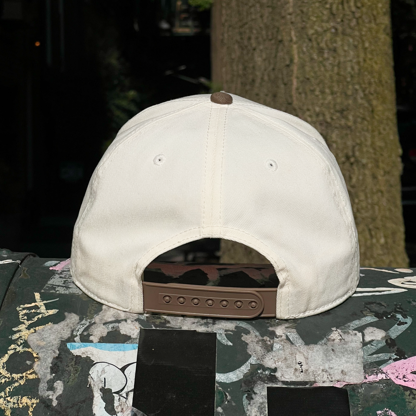 Walnut / Cream Two-Tone H.H.C. Hat